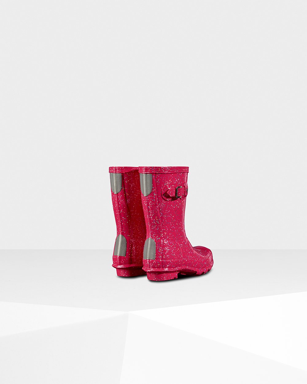Hunter Yağmur Çizmesi Çocuk Pembe - Original Little Giant Glitter - Türkiye QT5234086